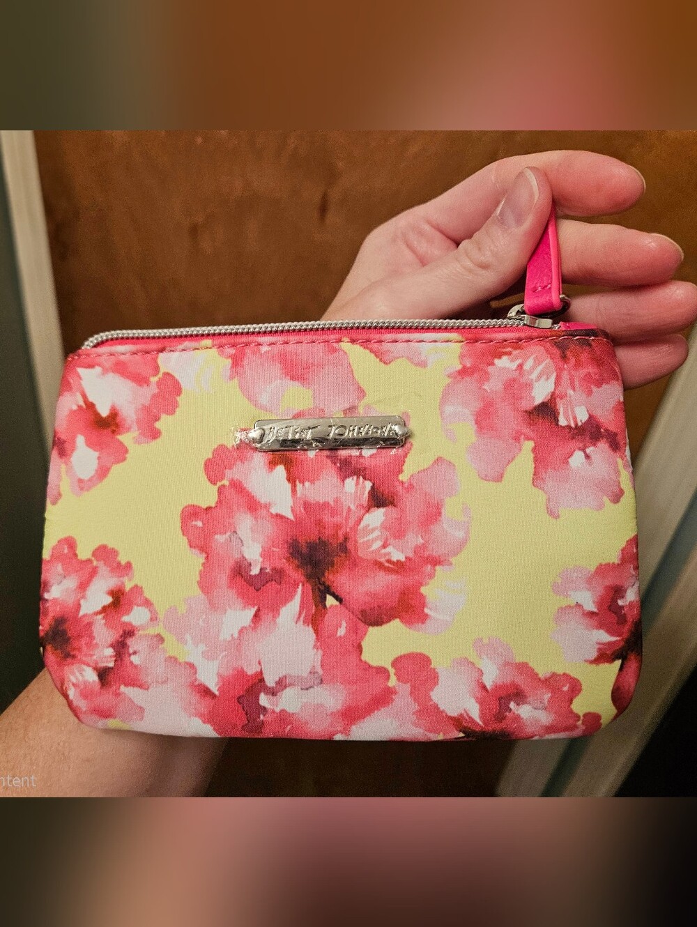 Betsey Johnson NWOT Zipper Pouch - Picture 6 of 15